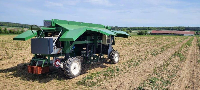 Intensive harvests from AsperCut in Germany